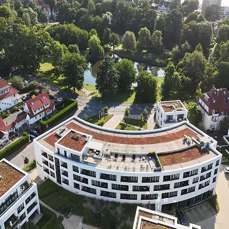 Haus Im Baltischen Stil Mit Dachterrasse アパート *